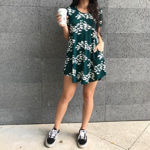 Fighting Eel Dress Feyen Green Fish Small